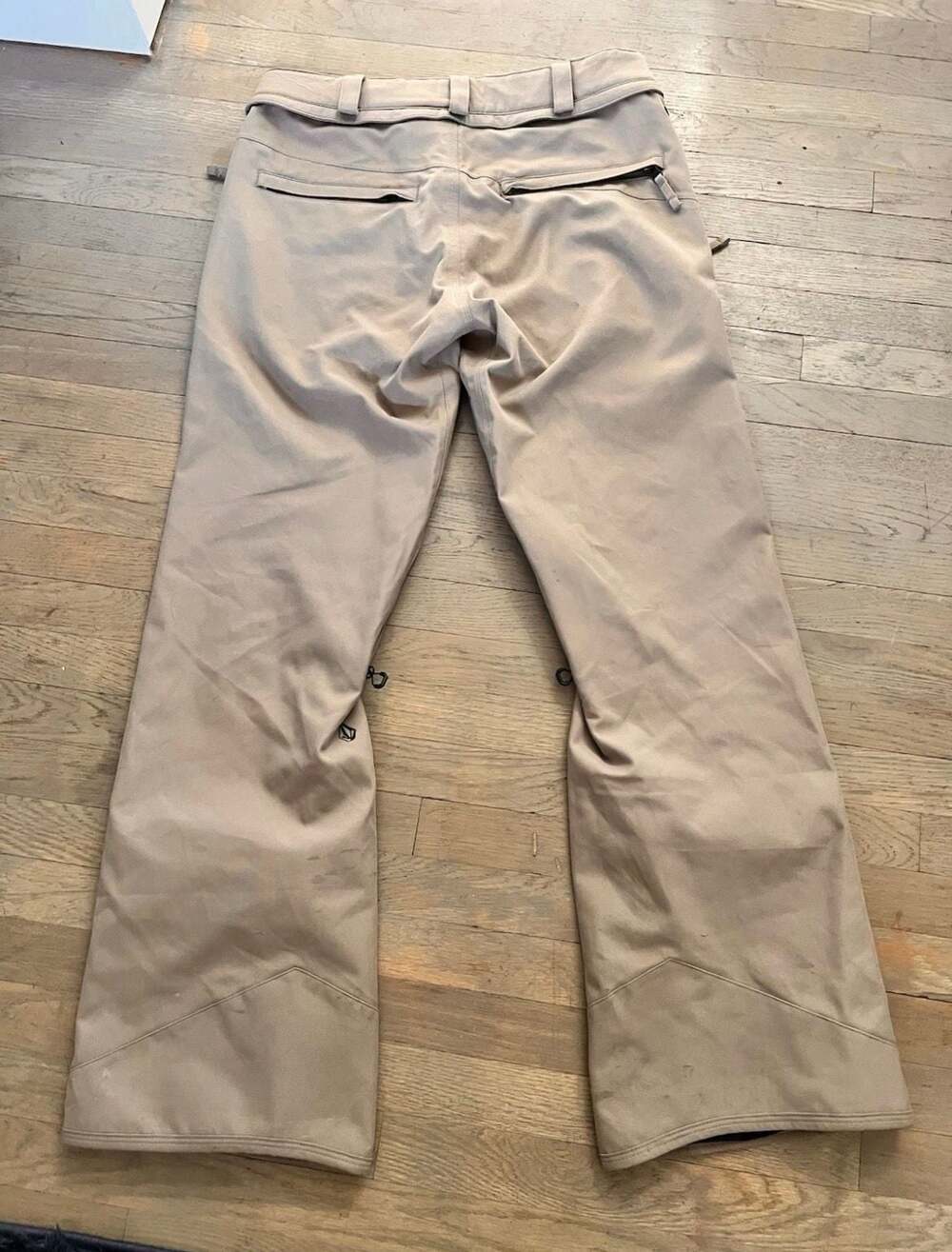 Volcom Winter Snowboard Ski Pants 15,000mm Lined Brown men’s size Small - Picture 5 of 9